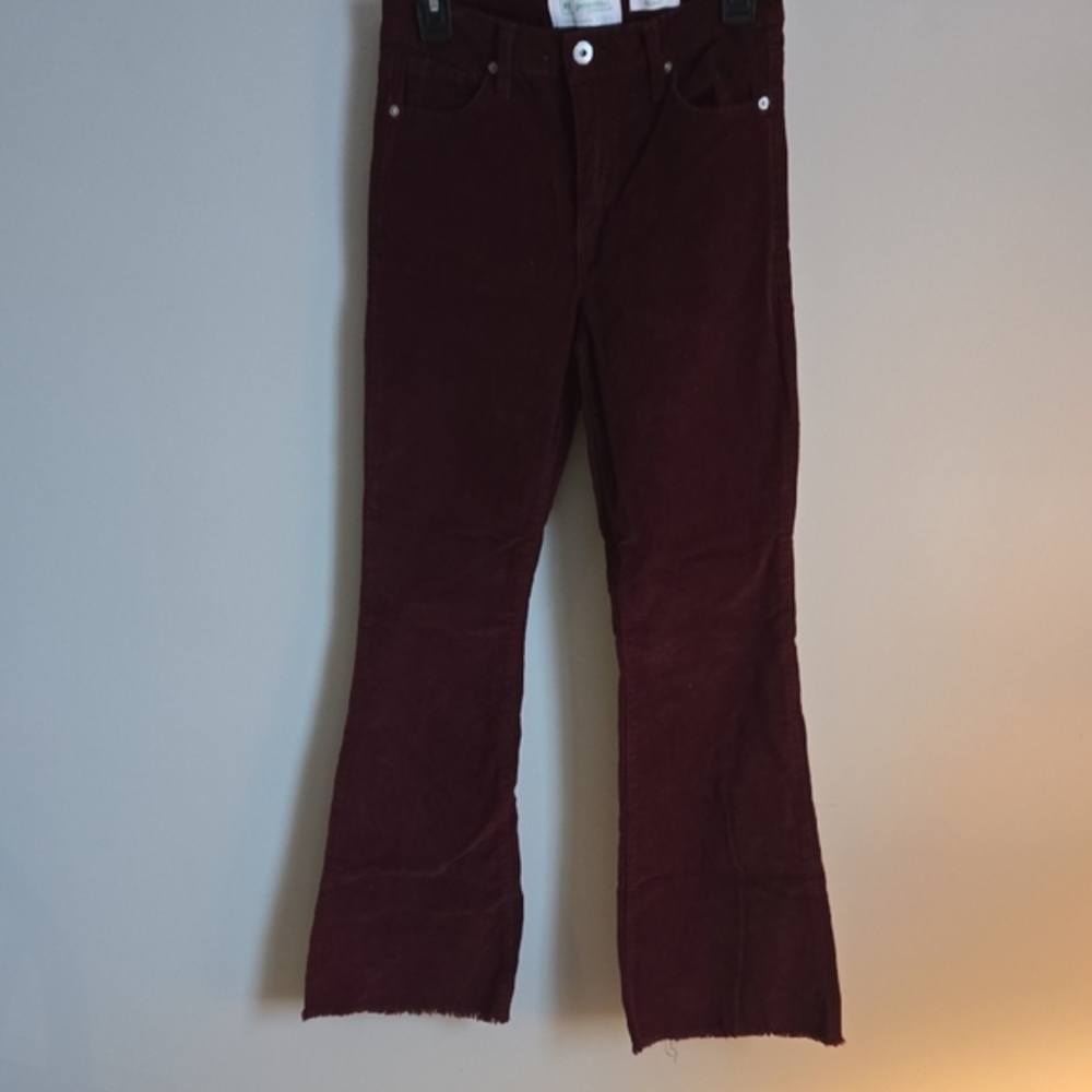 Celebrity Pink Flare‎ Jeans in Deep Burgundy Women's Size 3 Juniors